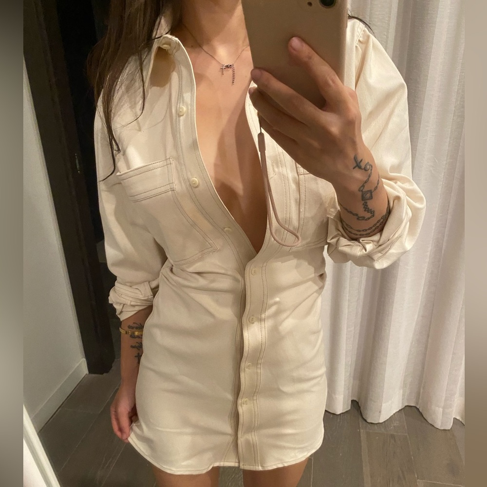 Zara denim dress